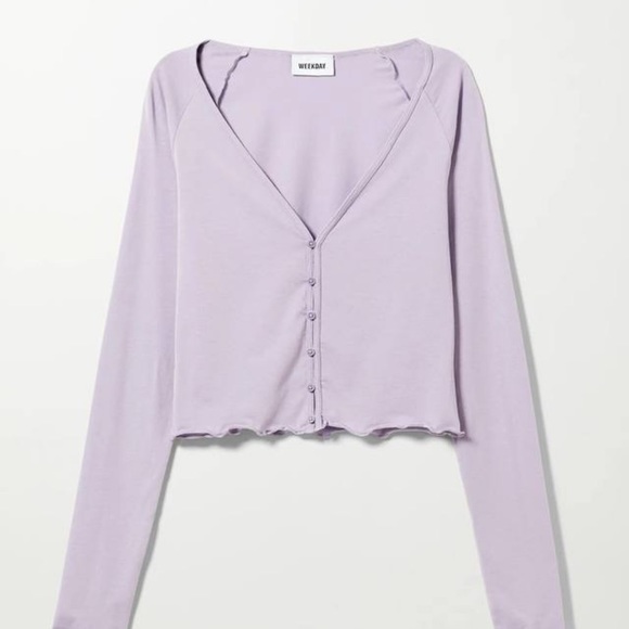 WEEKDAY VIOLA CARDIGAN - Picture 3 of 3